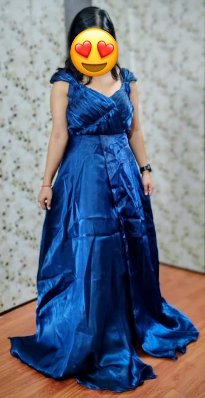 Gown Navy Blue - Image 2